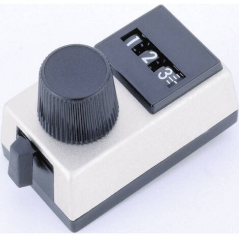 Bouton compte-tours Vishay 15.01.11 gris, noir (L x l x H) 44.5 x 26.9 x 25.4 mm 1 pc(s) D95144 (1/3)