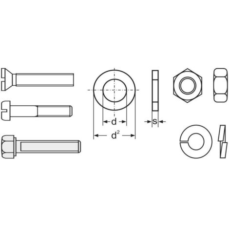 Assortiment de 3 000 vis universelles en vrac C72308 (1/2)