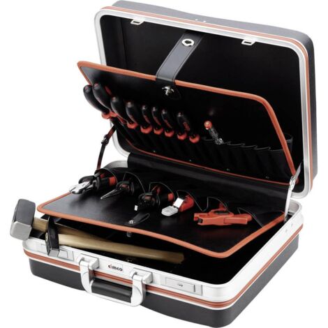 Cimco 170175 pour électricien Mallette à outils équipée 15 pièces (L x l x H) 465 x 310 x 170 mm (1/2)