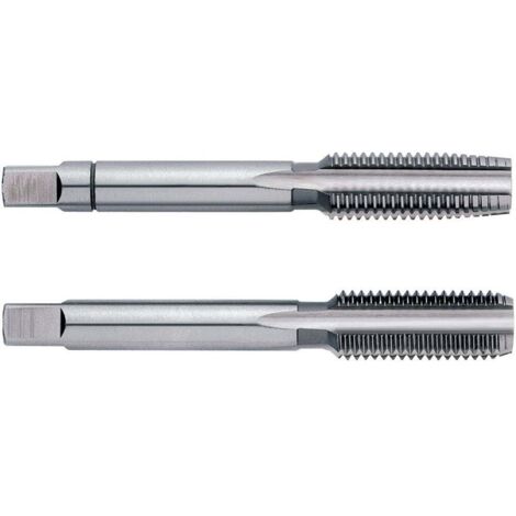Set de tarauds manuels Exact 00469 2 pièces métrique fin Mf12 1.5 mm coupe à droite N/A HSS 1 set (1/2)