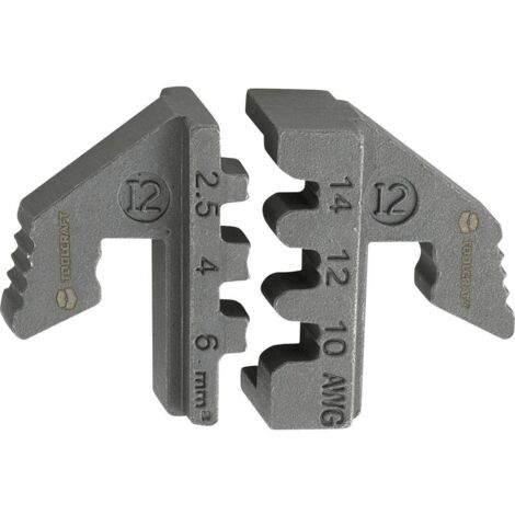 Matrice à sertir TOOLCRAFT PLE-0I2 818646 pour connecteurs solaires, adapté pour marque (pinces): TO (1/3)