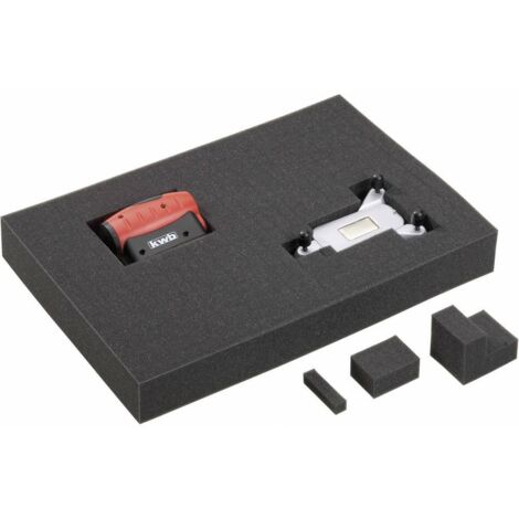 Toolcraft – Insert en mousse 820956 – Dimensions 455 x 320 x 60 mm – Grille prédécoupée pour personnalisation – Protection équipements sensibles - MM 1 PC