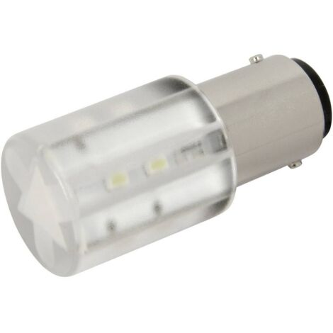 CML 1856123W Voyant de signalisation LED blanc froid BA15d 230 V/AC 380 mcd V075881 (1/2)