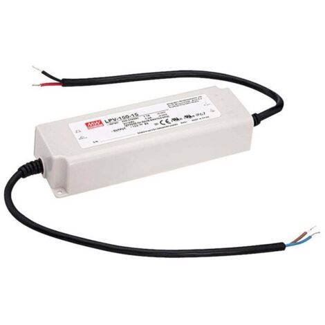 Driver LED Mean Well LPV-150-24 151 W 24 V 6,3 A tension constante Y494251