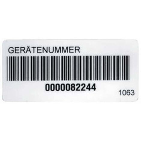 Beha Amprobe 2389952 1063D Sticker 250 unités résistants (1/2)