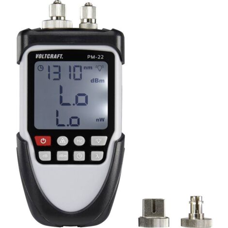 Testeur de fibre optique PM-22 VOLTCRAFT PM-22 Convient pour FC, ST, SC