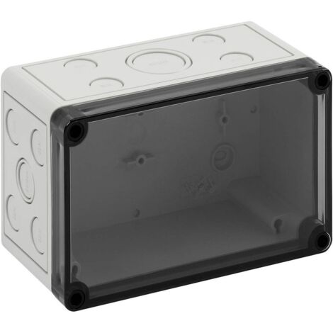 Coffret d'installation Spelsberg TK PC 1811-9-TM 13700601 gris clair 110 x 180 x 90 Polystyrène, Polycarbonate, Polyuréthane, Polyamide 1 pc(s) Y648911 (1/2)
