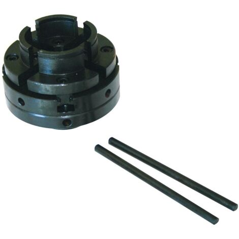 Holzmann – Mandrin 4 mors 100 mm M33 x 3,5 – Capacité de serrage 40-78 mm – Compatible tours à bois VD1100N et VD1100ECO – Clé de blocage incluse - DREVD1100