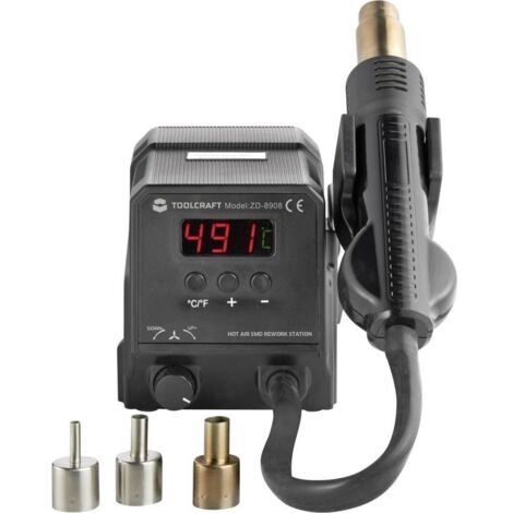 Station à air chaud numérique 300 W TOOLCRAFT ZD-8908 100 - 500 °C W663501