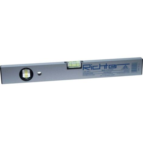 Richter 9010900 Niveau à bulle en alliage léger 400 mm 0.5 mm/m (1/2)