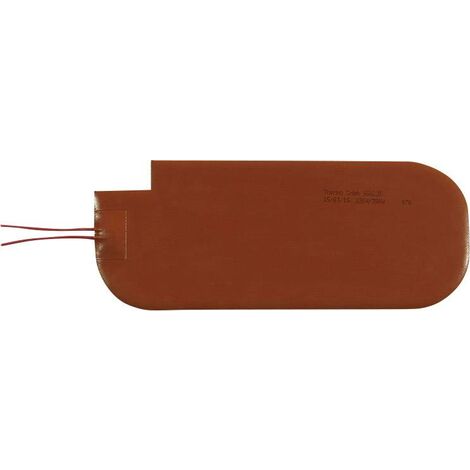 Thermo TECH silicone Feuille chauffante autocollant 230 V/DC, 230 V/AC 350 W Indice de protection IPX7 (L x l) 235 mm x 95 mm S015541