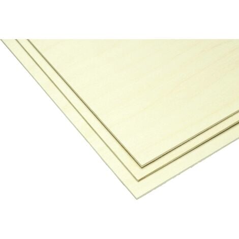 Contreplaqué en bouleau Pichler Modellbau C8610 (L x l x H) 600 x 300 x 0.4 mm 2 pc(s) X957291