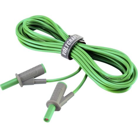 Cordon de mesure de sécurité[Banane mâle 4 mm -Banane mâle 4 mm ] Ultra flexibles 5.00 mvertMSB-50 (1/4)