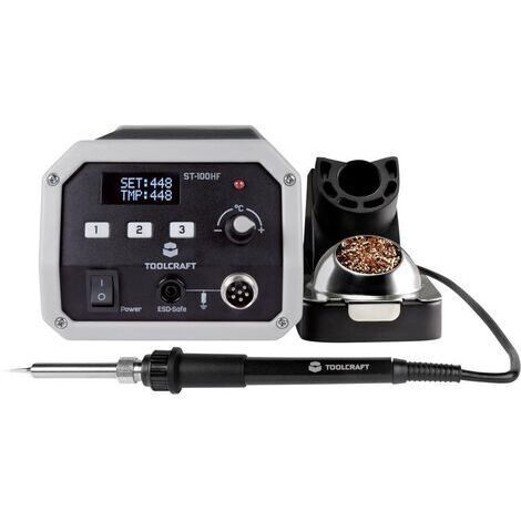 Station de soudage haute fréquenceTOOLCRAFT ST-150 HF numérique 150 W 50 - 480 °C avec panne à souder X587881