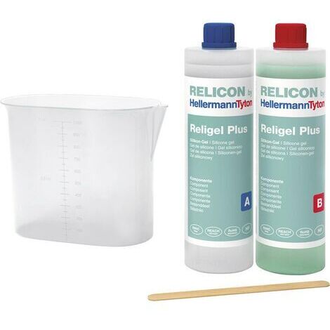 Gel à 2 composants HellermannTyton Religel Plus 1000ml-SIG-CL/GN 435-00752 1 pc(s) X055371 (1/4)