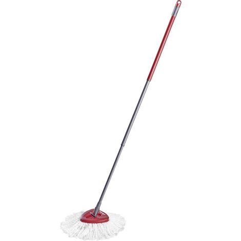 Vileda 153095 Turbo Easy Wring & Clean Complete Set, Spin mop and
