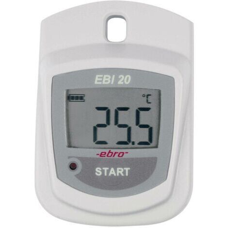 ebro 1601-0046-Z EBI 20-T1-Set Enregistreur de données de température Valeur de mesure température -