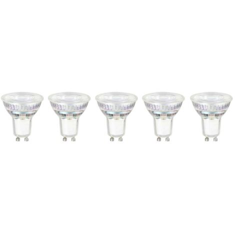 Sygonix SY-5781470 LED CEE A (A - G) GU10 2 W = 50 W blanc chaud (Ø x H) 50 mm x 54 mm 5 pc(s) (1/4)