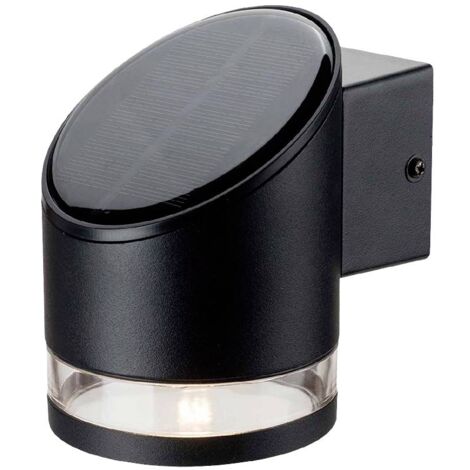 V-TAC VT-1138 10384 Applique solaire 1 W blanc chaud noir V225053