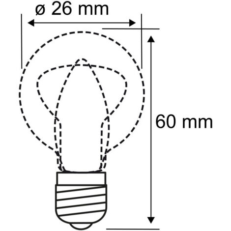 Lampe à Incandescence MAZDA 750W / 230V - Culot E40 - Ancienne
