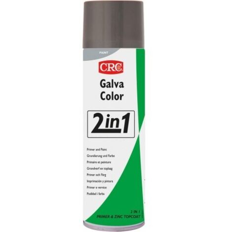 Crc GALVACOLOR 7035 peinture anti-corrosion gris clair 500 ml (1/4)