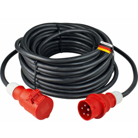 CEE Starkstromverlängerung 16A 11kw 5m H07RN-F 5G1,5 IP44