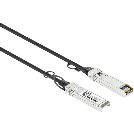 Intellinet 508421 SFP+ 10G Passives DAC Twinax Câble 10 GBit/s Données techniques complémentaires Longueur : 2 m C926312 (1/4)