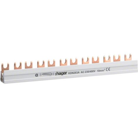 Hager KDN263A Rail de phase 63 A 1 pc(s) C132131 (1/2)
