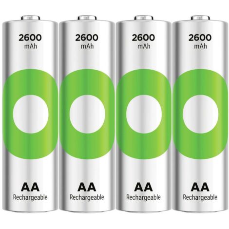 GP ReCyko Pile rechargeable LR6 (AA) NiMH 2600 mAh 1.2 V 4 pc(s) (1/5)