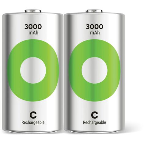 GP ReCyko Pile rechargeable LR14 (C) NiMH 3000 mAh 1.2 V 2 pc(s) (1/5)