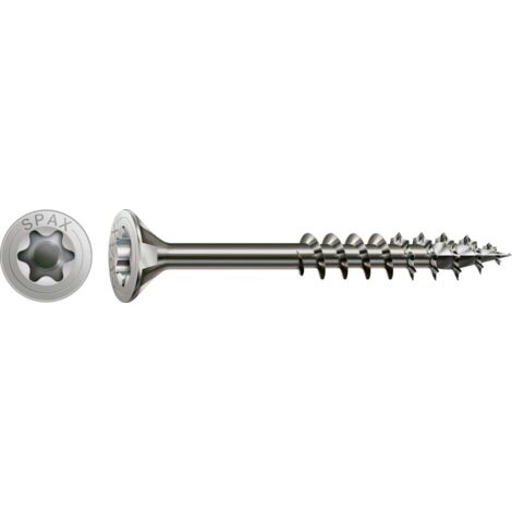 SPAX 0197000801205 Vis à bois 8 mm 120 mm T-STAR plus acier inoxydable A2 50 pc(s) (1/10)