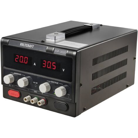 Alimentation de laboratoire réglable VOLTCRAFT ESP-3020 0 - 30 V/DC 0 - 20 A 600 W connexion enficha (1/5)