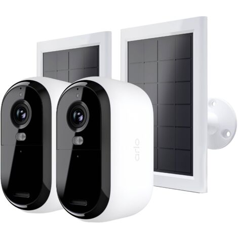 ARLO BUNDLE ESSENTIAL2 2K OUTDOOR CAMERA 2-PACK + 2-SOLAR PANEL VMK3250-100EUS IP-Set pour caméra de (1/3)