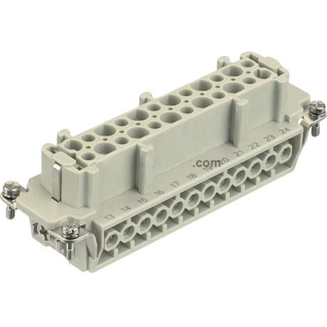 HARTING 09330242701 Insert femelle Han® E 24 + PE raccord à vis 1 pc(s) D19374 (1/3)