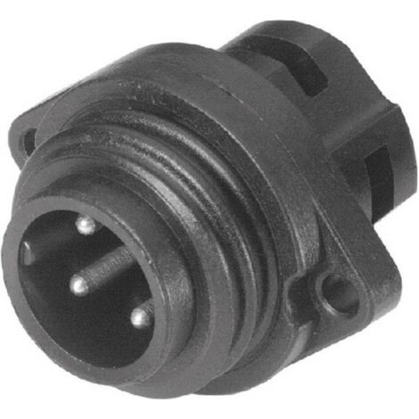 Amphenol C016 20C003 100 12 Cosse cylindrique mâle embase mâle Nombre total de pôles: 3 + PE Série (connecteur rond): C016 1 pc(s) D17791 (1/2)