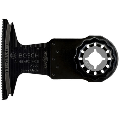 Bosch – Lame plongeante HCS AII 65 APC – 40 x 65 mm pour coupes précises dans le bois tendre – Système de fixation Starlock - 2608662357