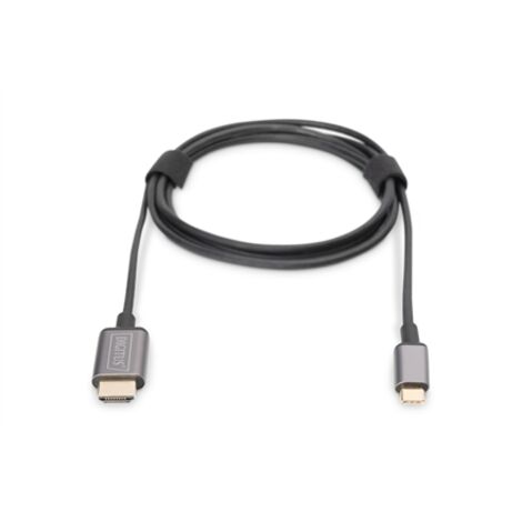 Digitus USB 3.0, USB 3.0 Câble adaptateur [1x USB 3.1 mâle type C, USB-C® mâle - 1x HDMI mâle] DA-70 (1/10)
