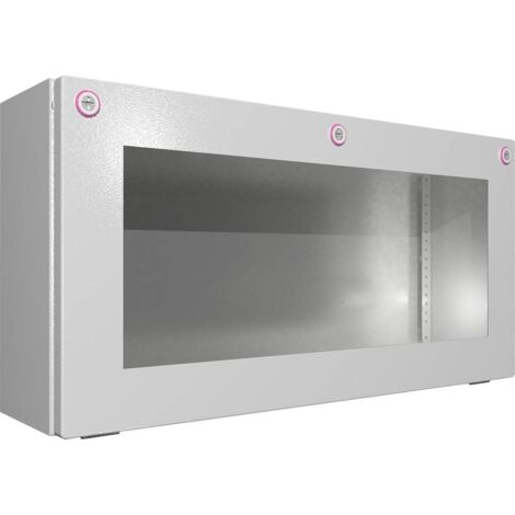 Rittal KX 1612.000 Coffret d'installation, Boîtier mural 600 x 300 x 155 Tôle d'acier gris clair (RAL 7035) 1 pc(s) A391532 (1/2)