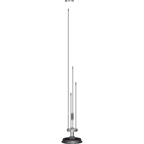 Antenne mobile pour talkie-walkie Albrecht 61680 SKY-SCAN Mag 1300