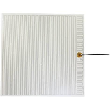 Thermo TECH polyester Feuille chauffante autocollant 230 V/AC 100 W Indice de protection IPX4 (L x l) 500 mm x 500 mm A988691