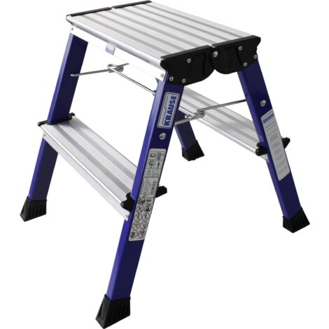 Marche-pied pliable à roulettes Krause, bleu Krause 130082 Hauteur de travail (max.) (détails) 2.45 (1/5)