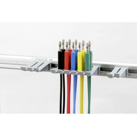 Hirschmann Test & Measurement PMS 4 LMLH Set de cordons de mesure Banane mâle 4 mm Banane mâle 4 mm (1/2)