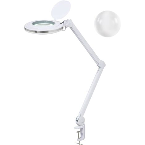 LAMPE LOUPE LED TOOLCRAFT TO-6443559 FACTEUR DE GROSSISSEMENT: 2.25 X TAILLE DE LA LENTILLE: (Ø) 122 MM RAYON DE TRAVAIL: 127 CM (1/5)