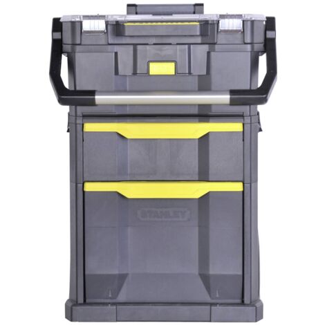 STANLEY STST1-79231 Boîte à outils vide plastique noir, jaune D899421