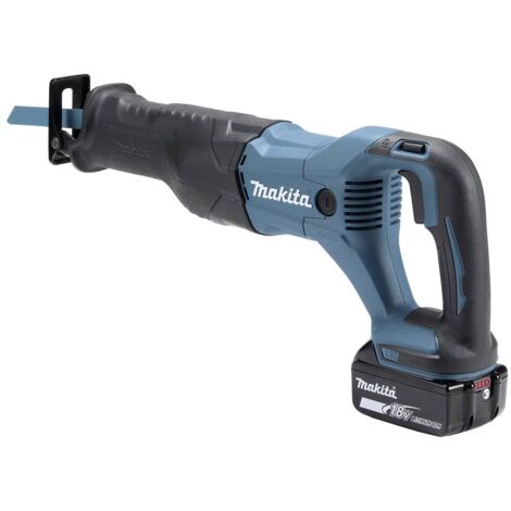 Scie Sabre Sans Fil 21V - 4000 Tr/min - 2 Batteries 2Ah - 8 Lames - Pour Bois, Métal, PVC