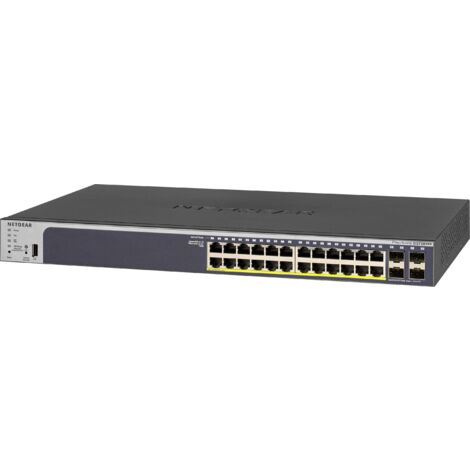 Switch réseau NETGEAR GS728TPPv2 28 ports fonction PoE X022341 (1/3)