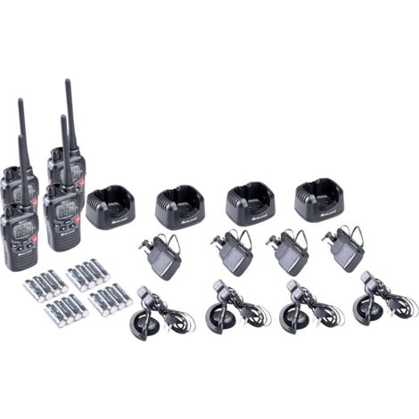Midland G9 Pro 4er Kofferset C1385.05 Emetteur-récepteur PMR W182612
