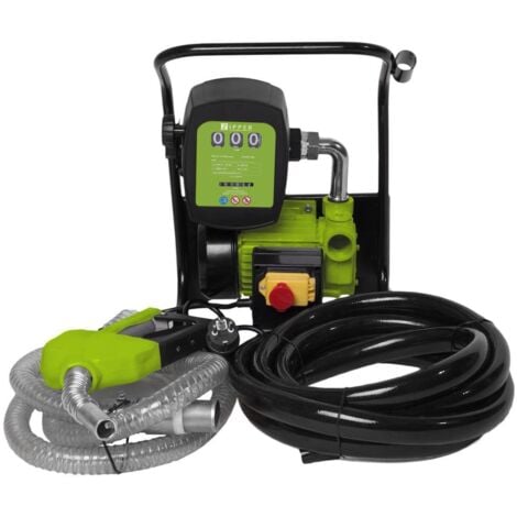 Zipper ZI-DOP600 ZI-DOP600 Pompe électrique à carburant 230 V 2400 l/h avec connecteur Schuko, avec compteur W949271