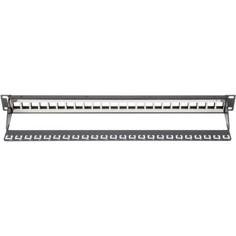 Digitus DN 91411 panneau de brassage modulaire noir 24 ports (1/5)