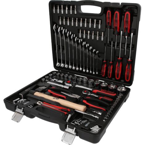 Kstools – Coffret multi-outils 97 pièces – Acier chrome vanadium – Mallette robuste – Douilles de 4 à 32 mm – Angle de retour 5° - X962782